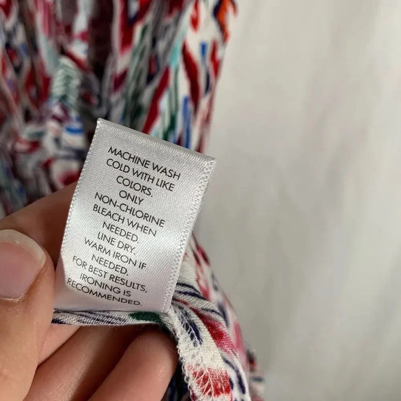 Dressbarn Westport Skirt Women’s 1X Ruffle Smoked Waist Pull On MIDI NWT - Picture 9 of 11